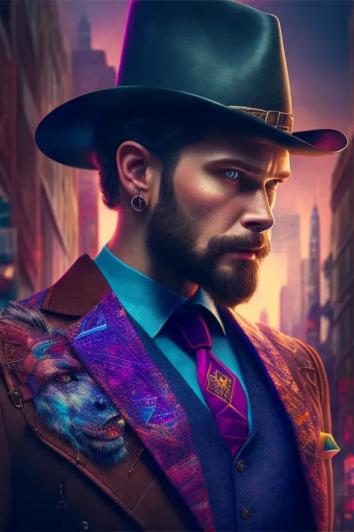 Men Portrait Wildlife Attires