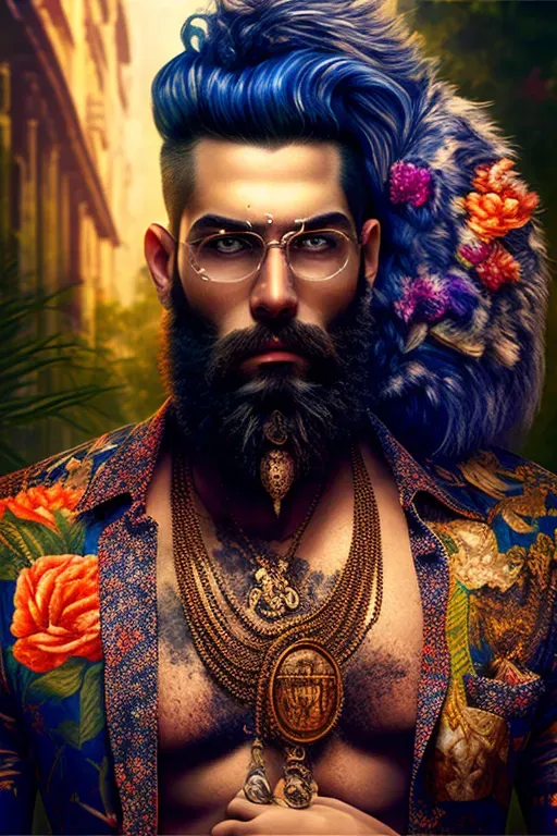 Men Portrait Wildlife Attires
