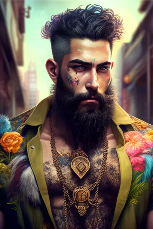 Men Portrait Wildlife Attires