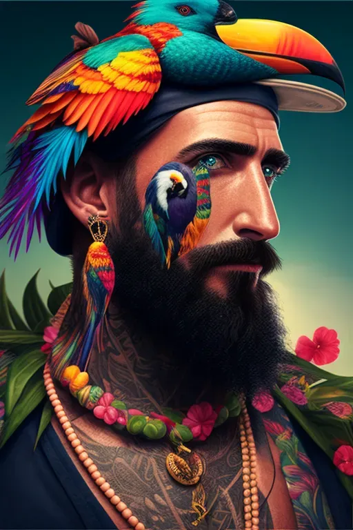 Men Portrait Wildlife Attires