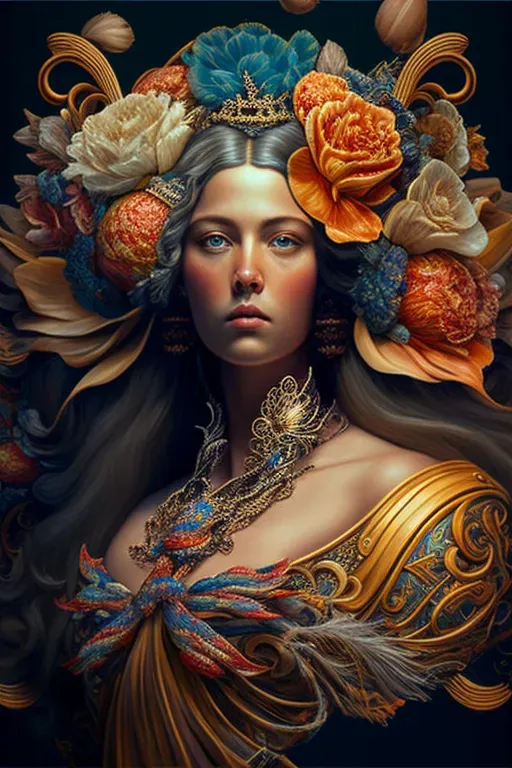 Women Portraits With Nature