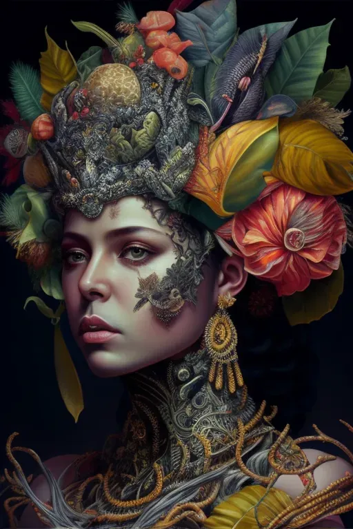 Women Portraits With Nature