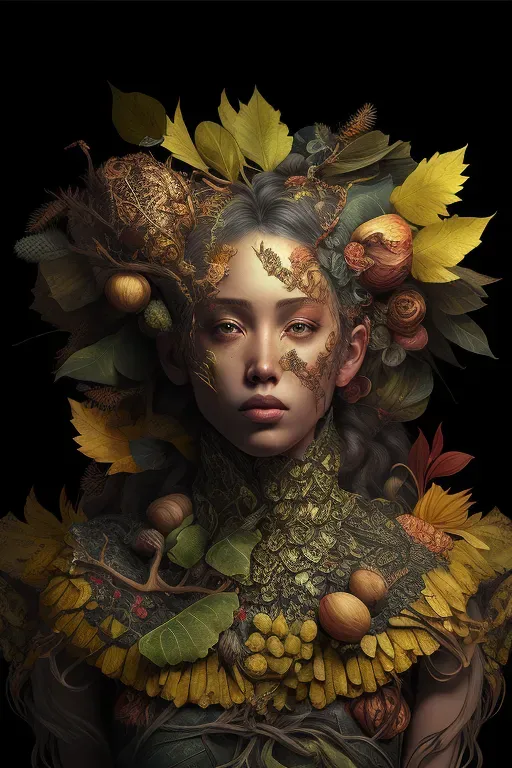 Women Portraits With Nature