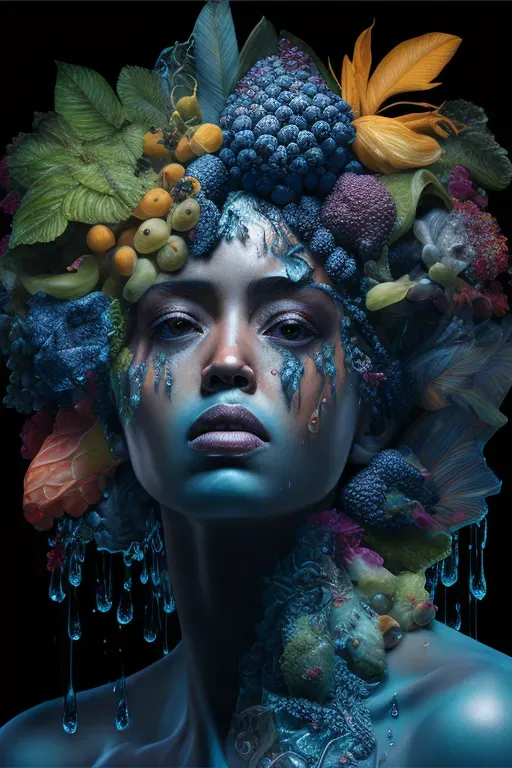 Women Portraits With Nature