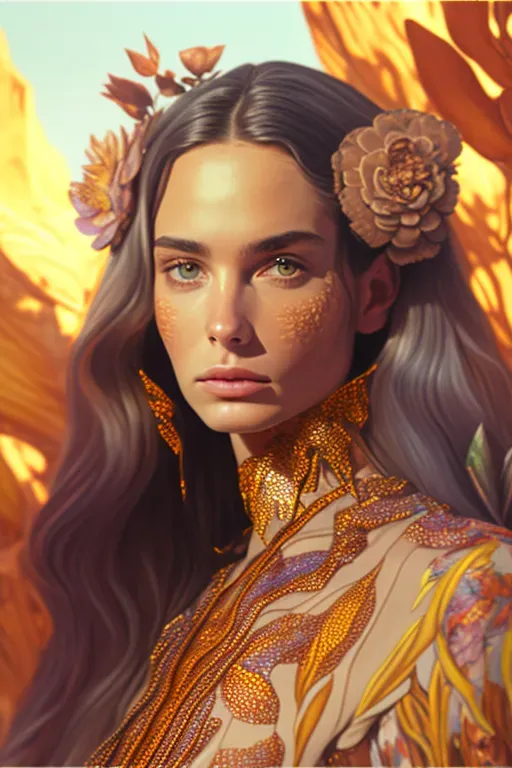 Colorful Women Portrait Shots