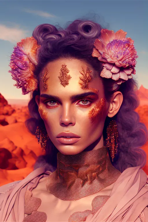 Colorful Women Portrait Shots