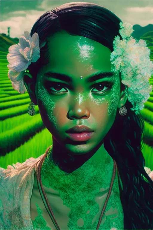 Colorful Women Portrait Shots