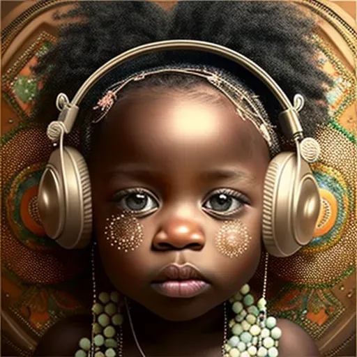 Baby Headphone Portraits