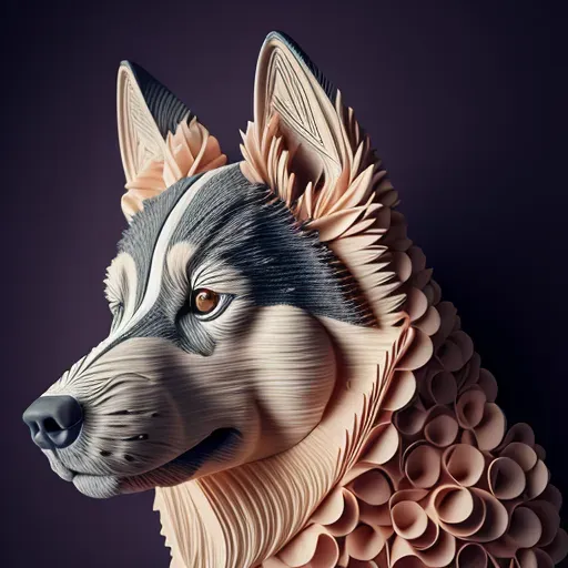 Animal Paper Portraits