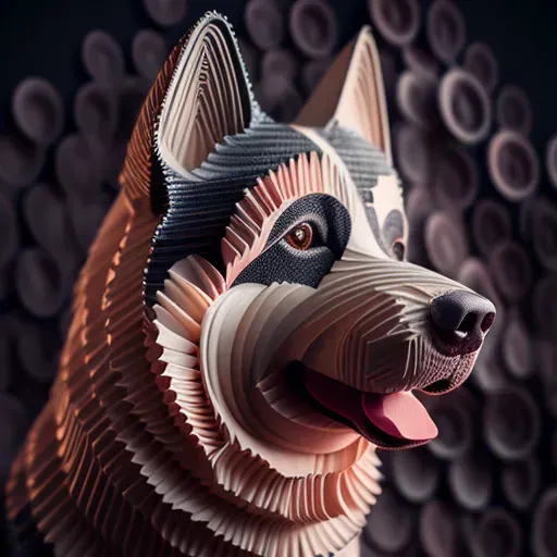 Animal Paper Portraits