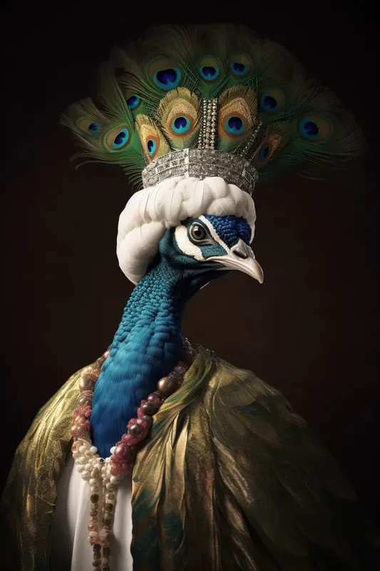 Ancient Greek-inspired Animal Portraits