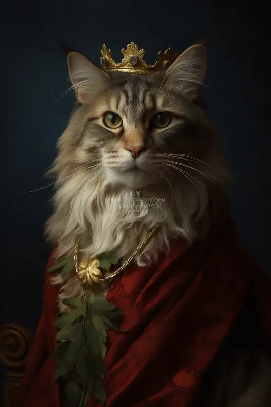 Ancient Greek-inspired Animal Portraits
