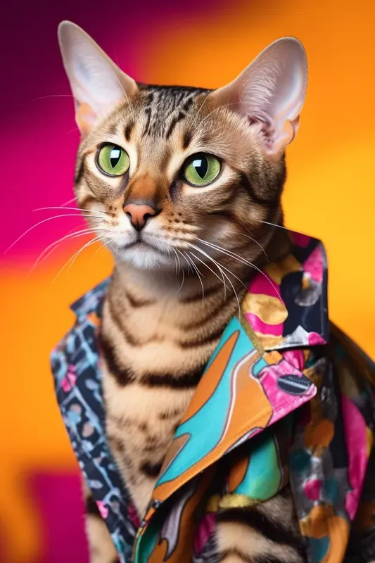 Pop Art Animal Fashionista Portraits