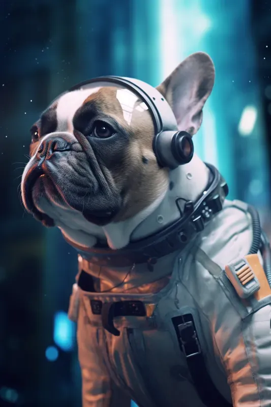 Retrofuturistic Animal Portraits