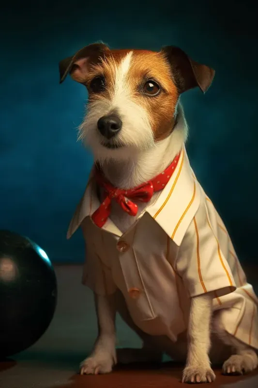 Vintage Bowling Animal Portraits