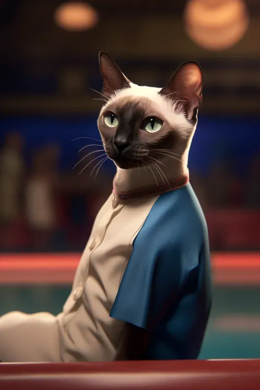Vintage Bowling Animal Portraits