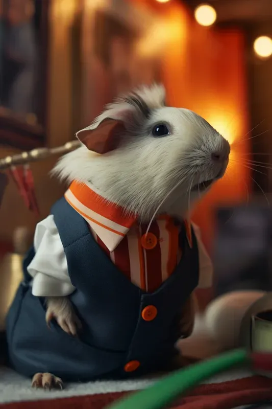 Vintage Bowling Animal Portraits