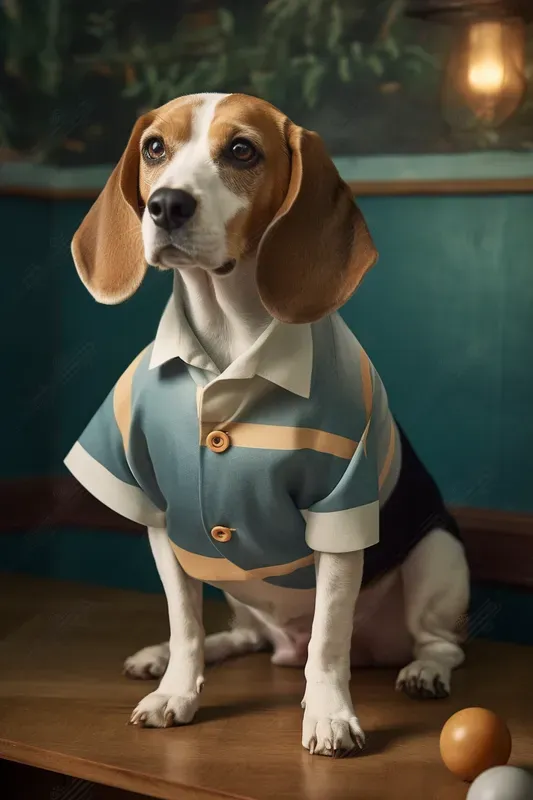 Vintage Bowling Animal Portraits
