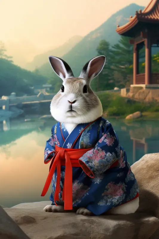 Traditional Korean Animal Portraits
