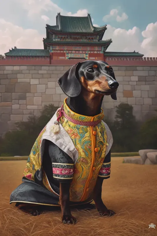 Traditional Korean Animal Portraits