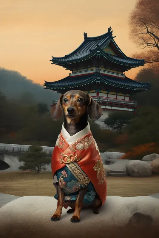 Traditional Korean Animal Portraits