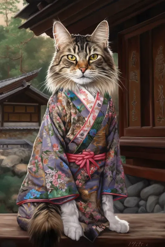 Traditional Korean Animal Portraits