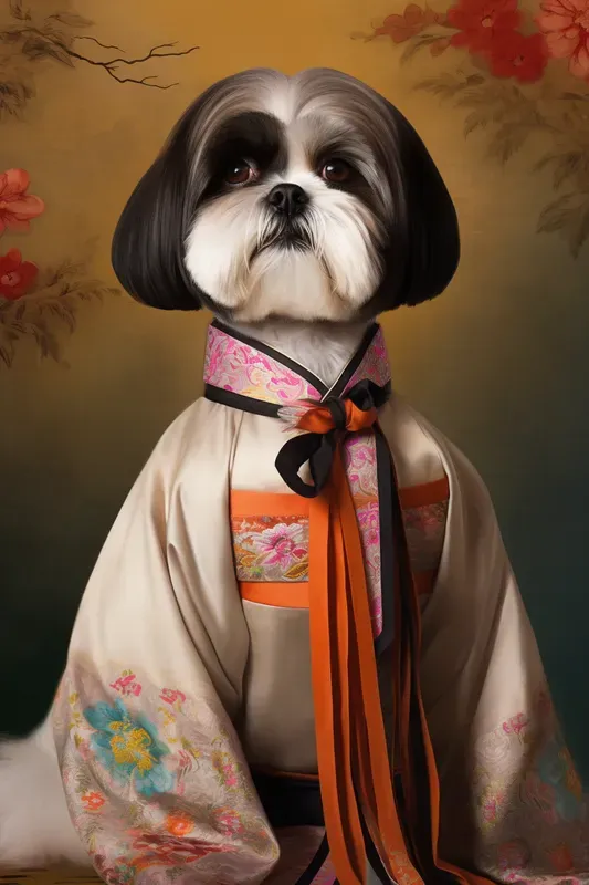 Traditional Korean Animal Portraits