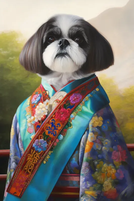 Traditional Korean Animal Portraits
