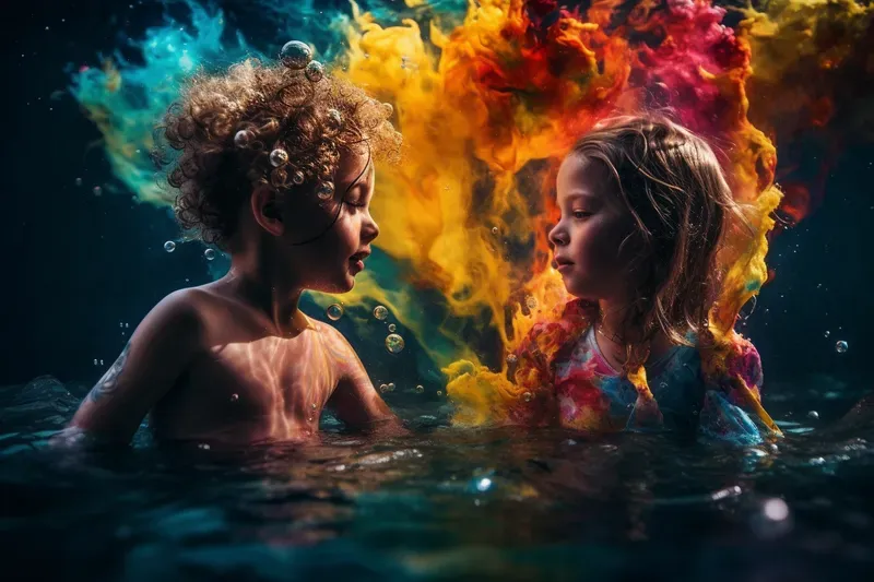 Enchanting Underwater Human Photos