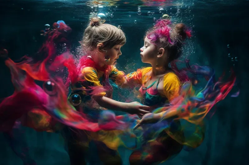 Enchanting Underwater Human Photos