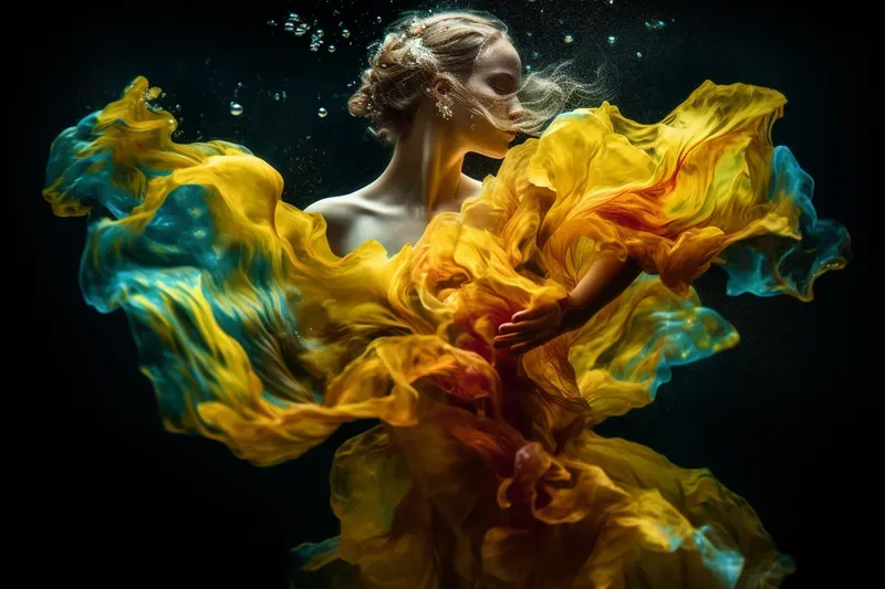Enchanting Underwater Human Photos