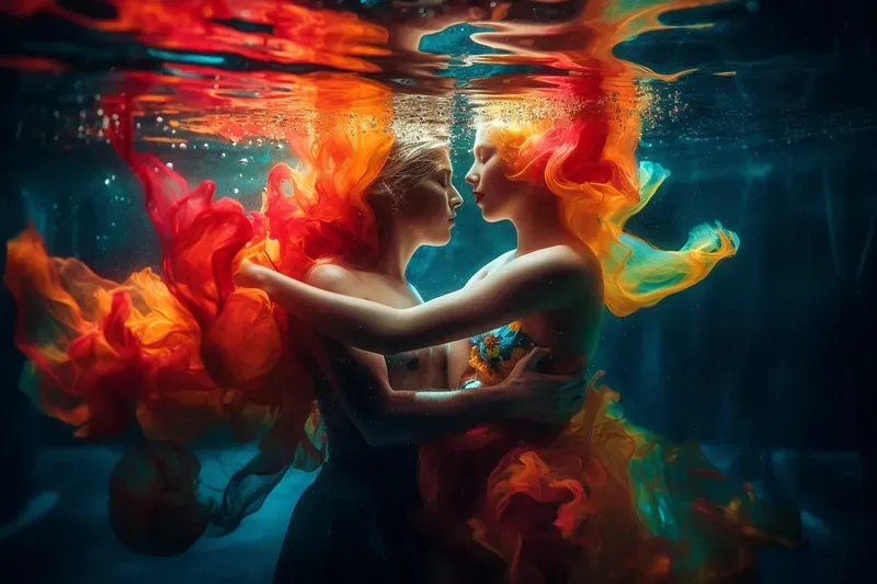 Enchanting Underwater Human Photos