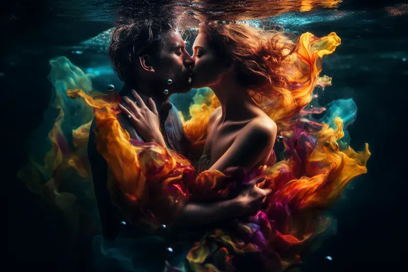 Enchanting Underwater Human Photos