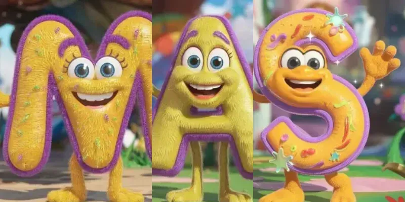 Alphabet Fun Abc Fun With Characters generated by undefined