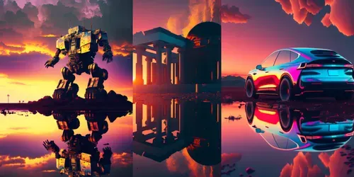 Futuristic Themes generated by midjourney