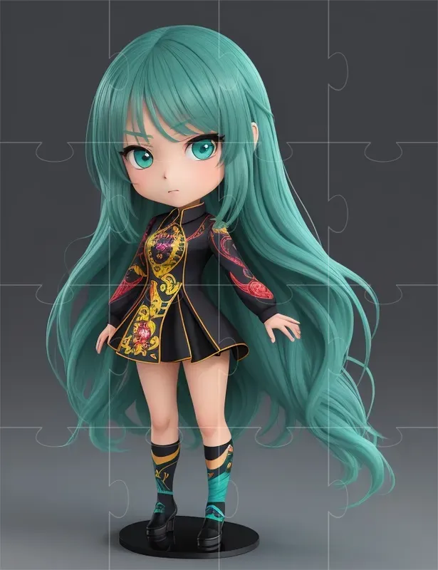 3D Chibi Character