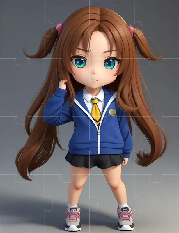 3D Chibi Character