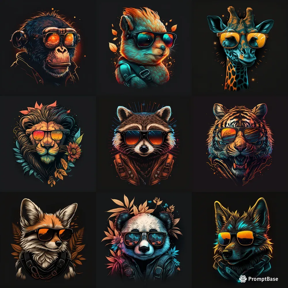 Animal Shirt Designs