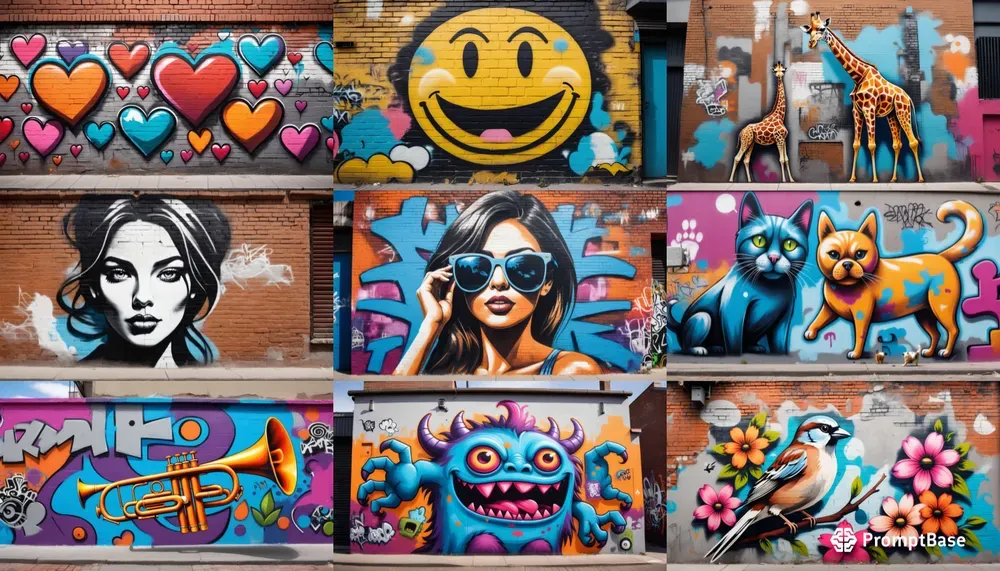 Graffiti Style Urban Vibes
