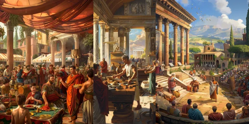Roman Daily Lives generated by undefined