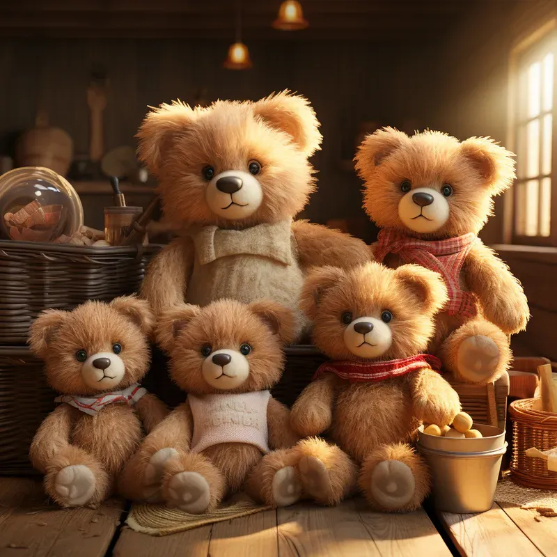 Animated 3D Cartoon Scenes