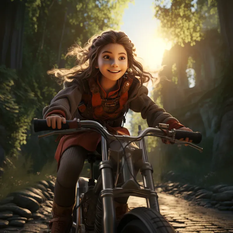 Animated 3D Cartoon Scenes