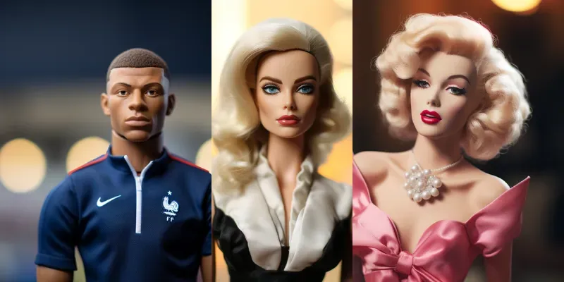 Barbiefyme Transforms People Into Barbies generated by undefined
