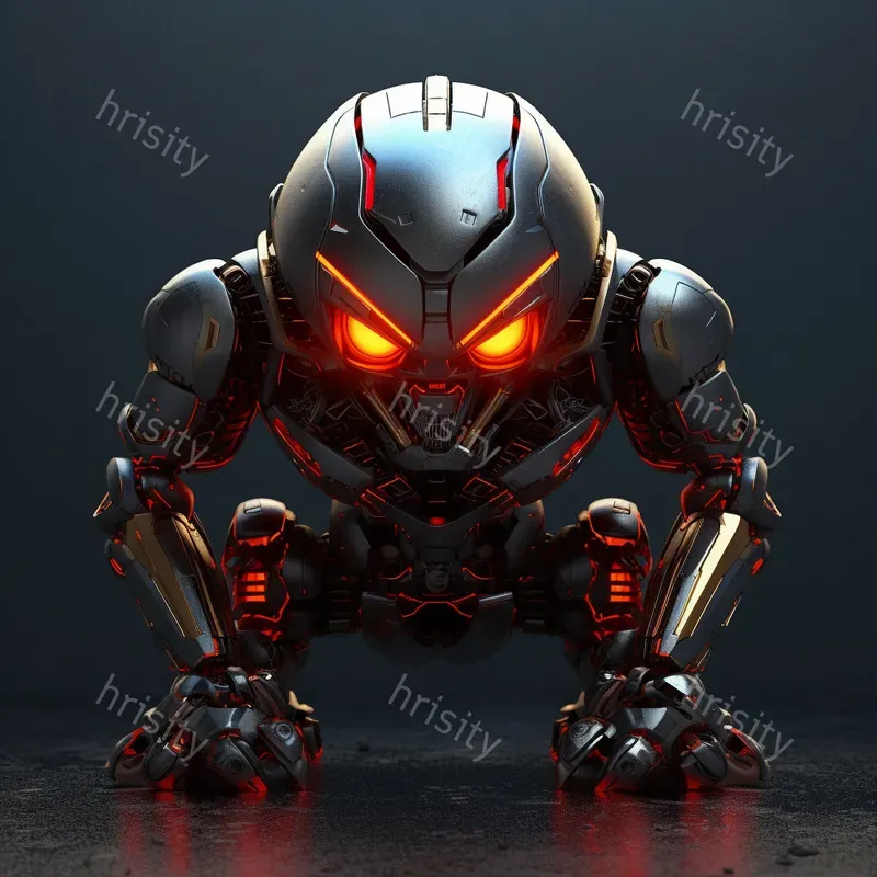 Tailored 3D Robot Renders