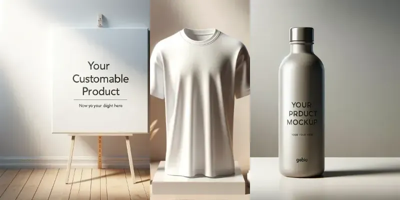 Customizable Realistic Product Mockups generated by undefined