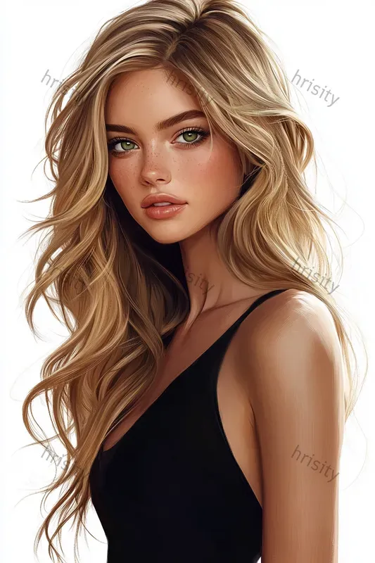 Fashion Clipart Digital Model Designs