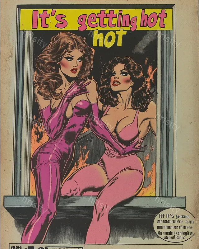 Retro Comic Book Covers