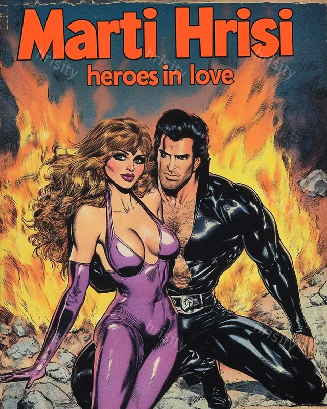 Retro Comic Book Covers