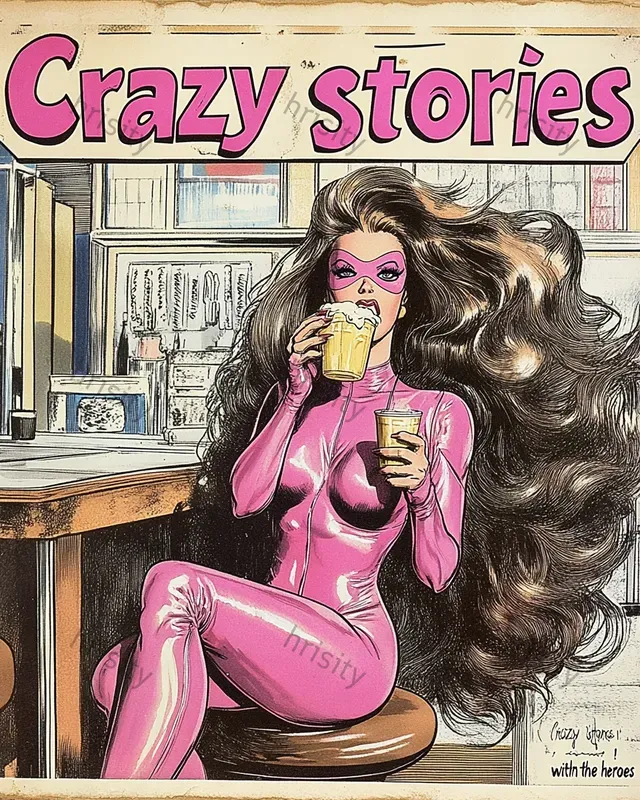 Retro Comic Book Covers