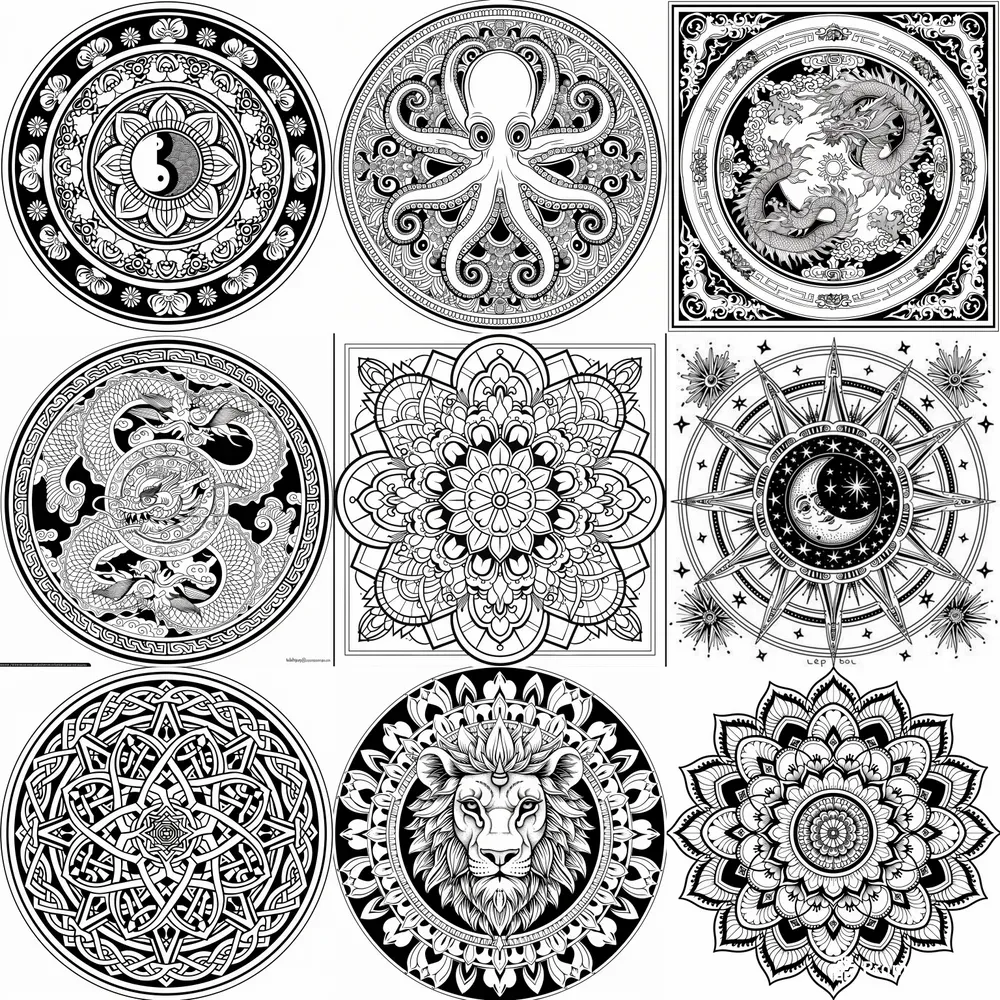 Mandala Coloring Pages